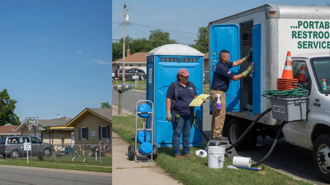 Portable Toilet Rental in Panna Maria, TX near me